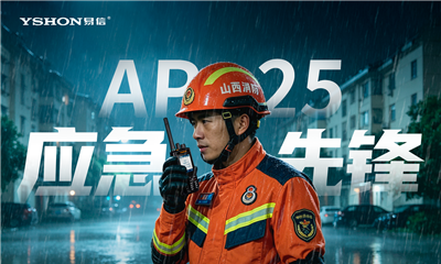 “三断” 应急实战攻坚  | 易信AP25助力山西消防自然灾害应急能力再升级